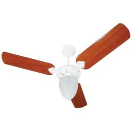 Ventilador Pêra New Branco 220v 3 Pás Verniz - 1