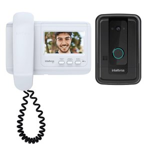 Kit Videoporteiro Intelbras Ivr 4 Interfone com Câmera