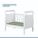 Ver imagem 6 de Quarto de Bebê com Berço Mini Cama 3 em 1 Soninho e Cômoda de Bebê 100% MDF 4 Gavetas Soft Life Branco