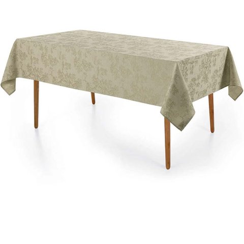 Toalha de Mesa Retangular Sempre Limpa Grazia 160x270cm - Karsten Alecrim/90151
