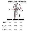 Ver imagem 6 de Roupão Microfibra Kids Infantil Antialérgico Porto Franco