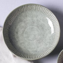 CONJUNTO C/ 6 PRATOS FUNDO LINHAS GREEN GRANITE Ø 22,5 cm - 2