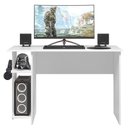 Ver imagem 2 de Mesa para Computador Gamer 3875 Ambiente Branco Brilho - Qmovi