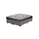 Ver imagem 1 de Cama Box King Colchão Gold Espuma D33 Acolchões + Box Suede 64x193x203:Cinza