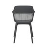 Cadeira Marcela Cinza Sala Cozinha Jantar - 4
