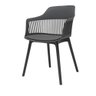 Cadeira Marcela Cinza Sala Cozinha Jantar - 1