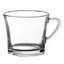 Ver imagem 1 de Kit 12 Xícara Fundo Reto Vidro 165ml Chá, Café, Transparente