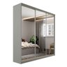 Guarda-roupa Casal 100% Mdf Bp com 3 Portas de Espelho Geneve - 3