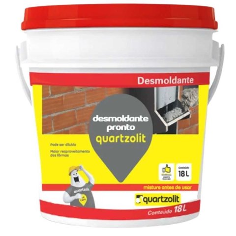 Desmoldante Pronto para Concreto 18l - Quartzolit