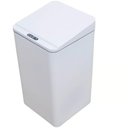 Ver imagem 1 de Lixeira Automática Recarregável de Pvc 9 Litros Branca - Lix-012 - Stillus Home Lixeira Automática R