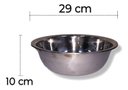 Ver imagem 2 de Bacia Inox 30cm Bd0716 Ferimte 24567