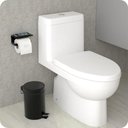 Ver imagem 2 de Porta Papel Higiênico Inox De Parede Banheiro Preto MAX