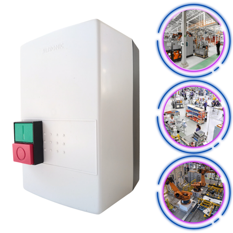 Chave de Partida Trifásica 7,5CV 380VCA 16A C/ Botoeira