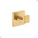 Ver imagem 6 de Kit Acessórios para Banheiro Aço Inox Acabamento Quadrado Dourado Escovado 4 Peças