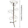 Suporte Pedestal para 9 Vasos de Plantas de Pequeno Porte - Orquídeas - Suculentas - Violetas - 2