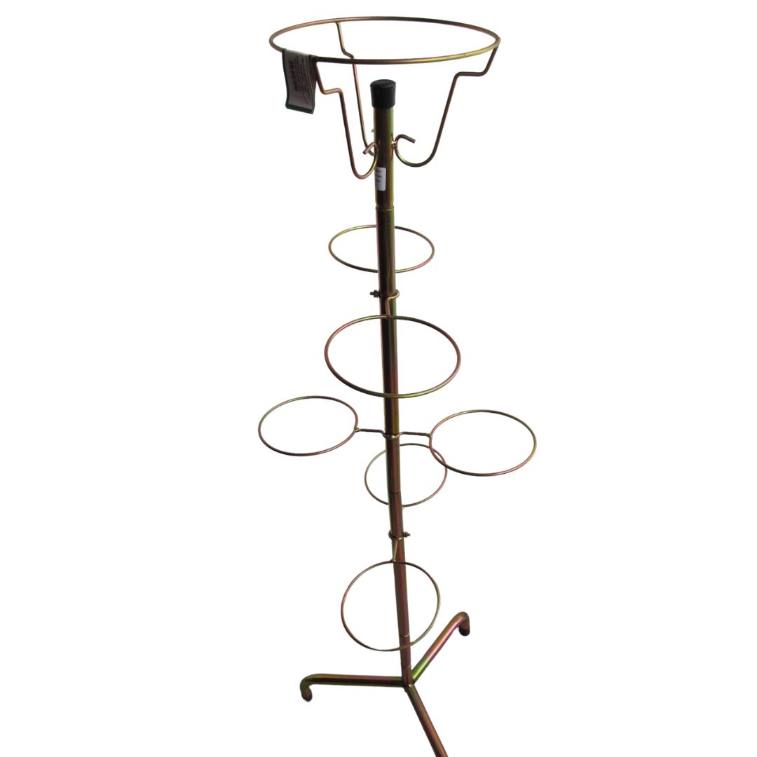 Suporte Pedestal para 9 Vasos de Plantas de Pequeno Porte - Orquídeas - Suculentas - Violetas