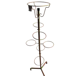 Suporte Pedestal para 9 Vasos de Plantas de Pequeno Porte - Orquídeas - Suculentas - Violetas - 1