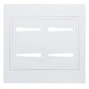 Ver imagem 1 de Placa 4 Interruptores 4x4 com Suporte - Rvb-1300/56 - Ravenna