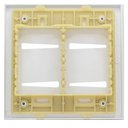 Ver imagem 2 de Placa 4 Interruptores 4x4 com Suporte - Rvb-1300/56 - Ravenna