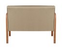 Ver imagem 5 de Conjunto Decorativo Anita Kit Namoradeira + Poltrona Sala, Recepção Marrom 150
