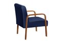 Ver mais imagens de Conjunto Decorativo Anita Kit Namoradeira + Poltrona Sala, Recepção Azul Marinho 210