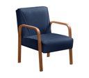 Ver imagem 7 de Conjunto Decorativo Anita Kit Namoradeira + Poltrona Sala, Recepção Azul Marinho 210