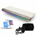 Ver imagem 1 de Cascata para Piscina Embutir 100cm em Inox com LED RGB com Módulo Wi-Fi Smart
