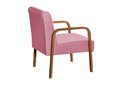 Ver mais imagens de Conjunto Decorativo Anita Kit Namoradeira + Poltrona Sala, Recepção Rosa 280