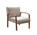 Ver imagem 7 de Conjunto Decorativo Anita Kit Namoradeira + Poltrona Sala, Recepção Cinza Capuccino 250