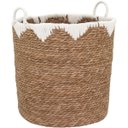 Ver imagem 2 de Jogo 3 Cesta Decorativa Organizadora Multiuso Fibra Natural