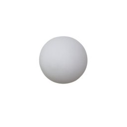 Arandela Parede Aluminio Não Enferruja Bola Vidro 15cm - 5