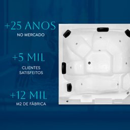 Spa Retangular Valencia Combate com Hidro - 5