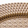 Sousplat Plástico Textura Rattan 33cm - 5