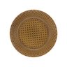 Sousplat Plástico Textura Rattan 33cm - 1