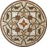 Piso em Mosaico Romano Floral Renascentista 150cm - 1