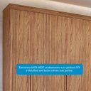 Ver imagem 6 de Guarda-Roupa Casal 6 Portas com Pés 234cm 100% MDF Boston Espresso Móveis