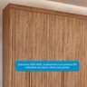 Guarda-Roupa Casal 6 Portas com Pés 234cm 100% MDF Boston Espresso Móveis - 6