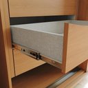 Ver imagem 5 de Guarda Roupa Casal Mozzate 2 Portas de Correr 6 Gavetas MDF-MDP Cinamomo-Off White Móveis Henn
