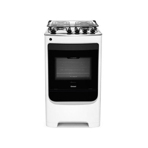 Fogão de Piso Consul 4 Bocas Acendimento Automático Branco Cfo4nab – Bivolt