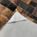 Ver imagem 3 de Tapete de Couro Passadeira Marrom Exótico 0,60x2,30 C/Borda