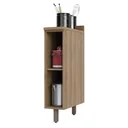Ver imagem 2 de Balcão Cozinha 1 Porta 20 - Módulo Cozinha Mel - Luciane 1300:Branco