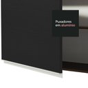 Ver mais imagens de Armário de Cozinha Aéreo de Canto 1 Porta Rustic/Preto Glamy Madesa