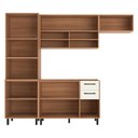 Ver imagem 6 de Armário de Cozinha Compacta Modulada 4 Peças com Gabinete Pia Havana Multimóveis Cr20321