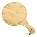 Ver imagem 2 de Conjunto 2 Tábuas de Servir Redonda Bambu 30cm Class Home