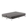 Base Box Bipartido Queen Spubio Spu+ Incofal Marrom 158x198x31cm - 1
