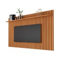 Ver imagem 3 de Painel para TV Elisa Ripado 60" 188,5cm MDP Nature Germai Móveis