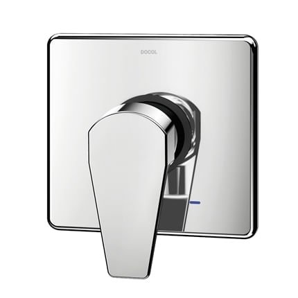 Acabamento Monocomando para Chuveiro e Ducha Higiênica Lift Cromado Base Deca - Docol