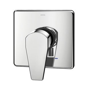 Acabamento Monocomando para Chuveiro e Ducha Higiênica Lift Cromado Base Deca - Docol