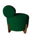 Ver imagem 3 de Poltrona Decorativa Mônaco Bouclé Verde