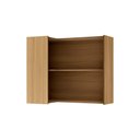 Ver imagem 4 de Armário Aéreo P/ Cozinha Rainha Canto C/ 2portas 92 Cm Nature - Nesher